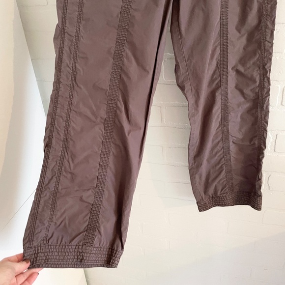 Vintage Anthropologie x Sandwich_ Y2K Cargo pants Brown Pockets 100% cotton 34 - Picture 3 of 13